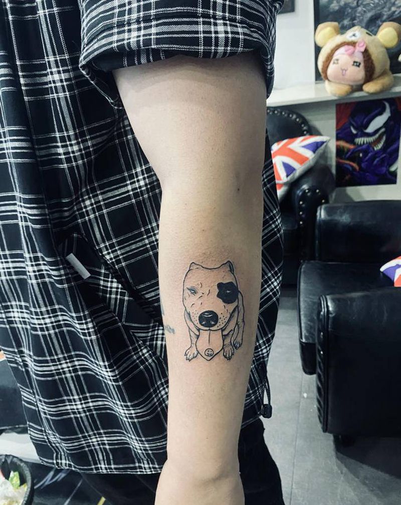 小图纹身图片_手臂欧美写实Old School纹身图案