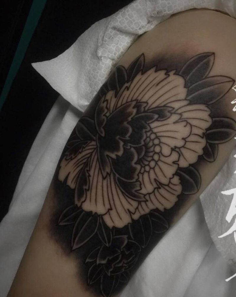 店内遮盖作品哈纹身图片_手臂纹身图案