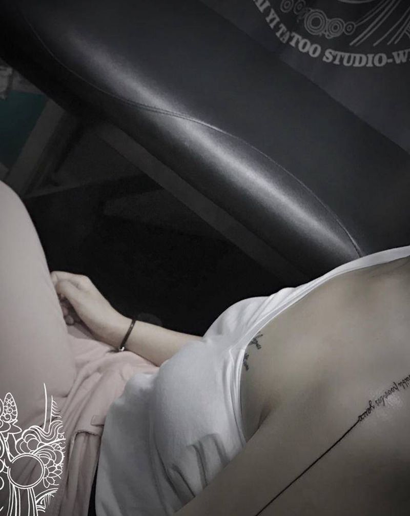 纹杰工作小作纹身图片_手臂图腾点刺纹身图案