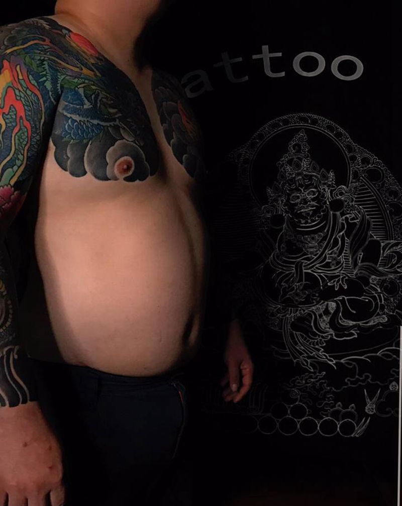 老传统修改纹身图片_手臂老传统纹身图案