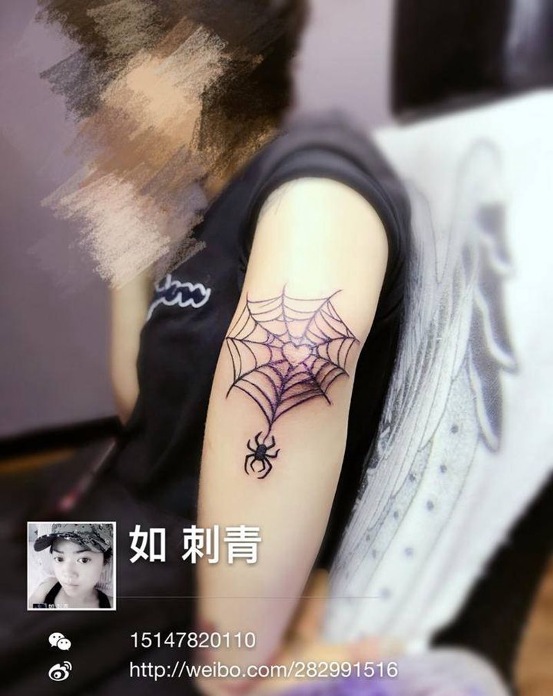 小清新纹身图片_腿部肩部纹身图案