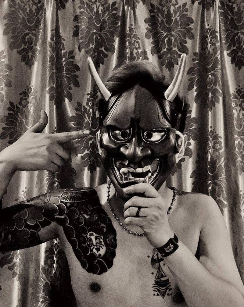 买家秀纹身图片_手臂老传统纹身图案