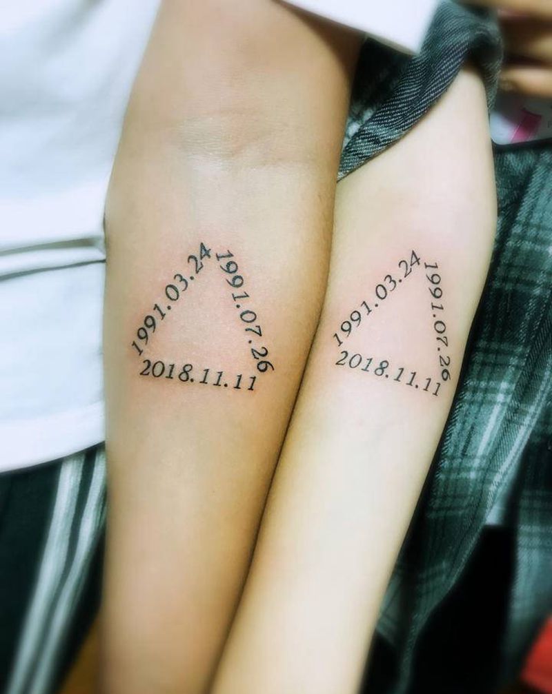 生日纹身纹身图片_手臂纹身图案