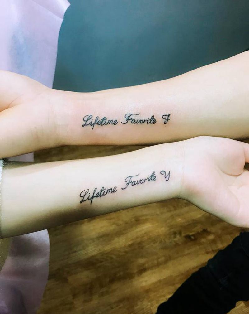 字母纹身图片_手臂纹身图案