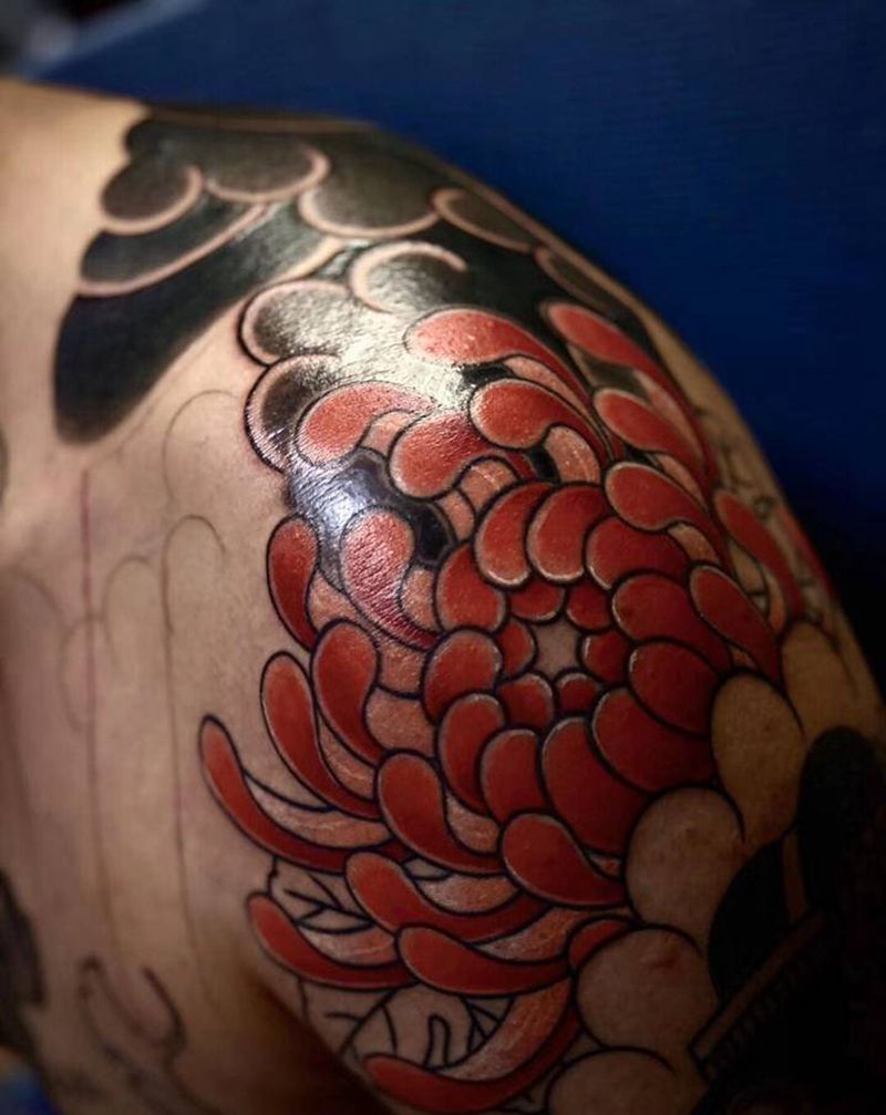 老传统花臂 局部纹身图片_手臂老传统纹身图案