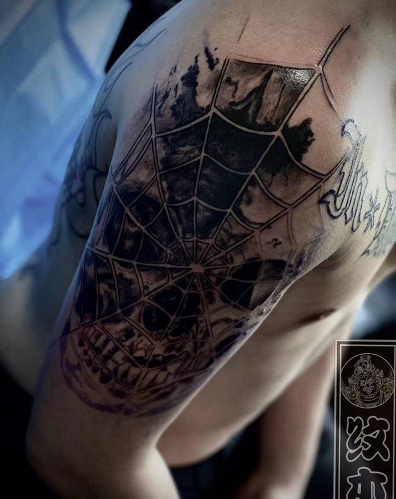 下次彩色哦纹身图片_手臂欧美写实纹身图案