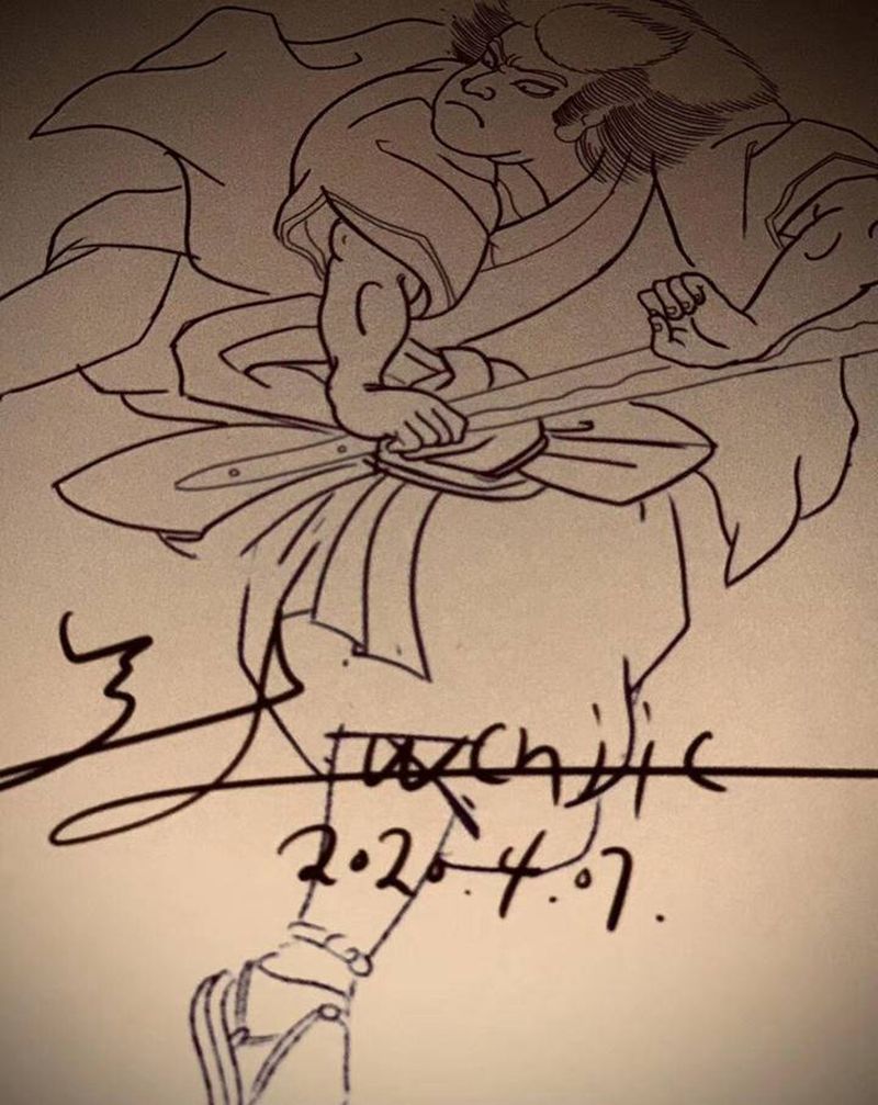 日常工作手稿纹身图片_手臂老传统纹身图案