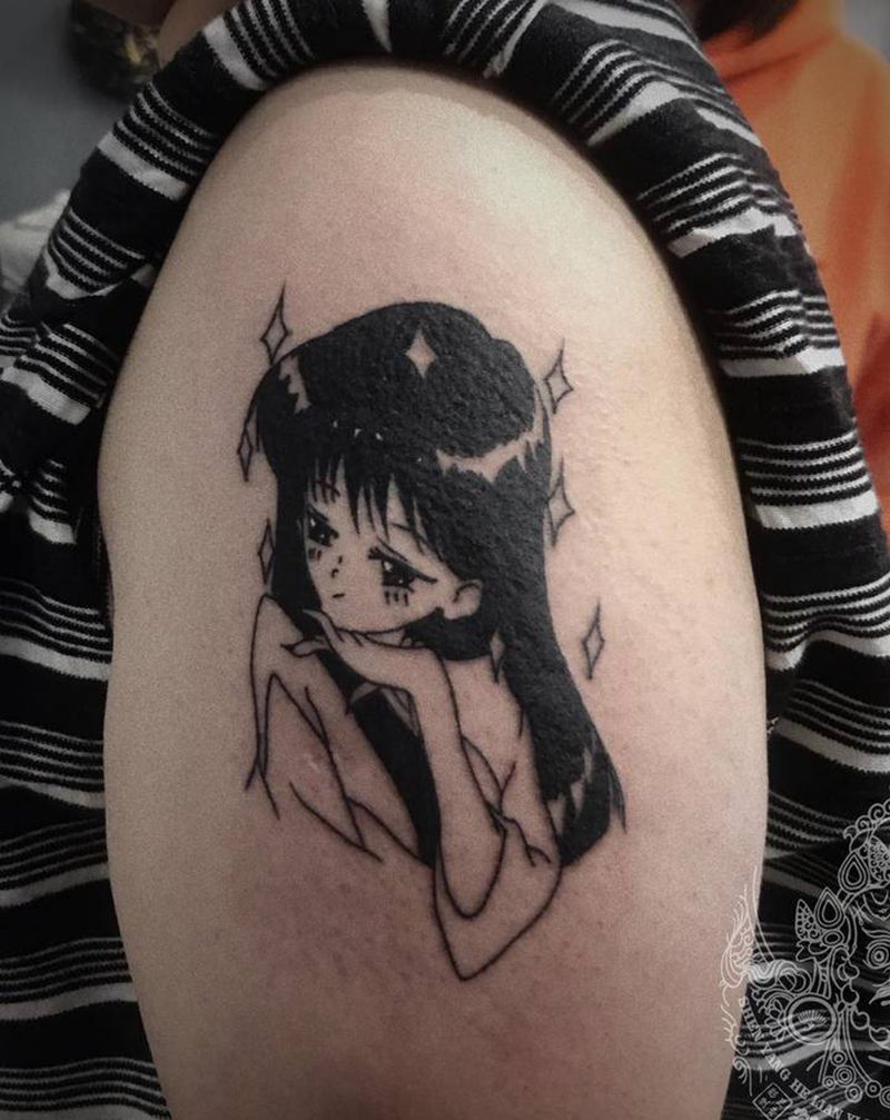 客人自带图纹身图片_手臂图腾点刺纹身图案