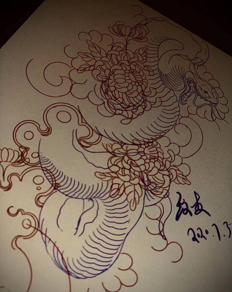 首席纹杰客稿纹身图片_手臂老传统纹身图案