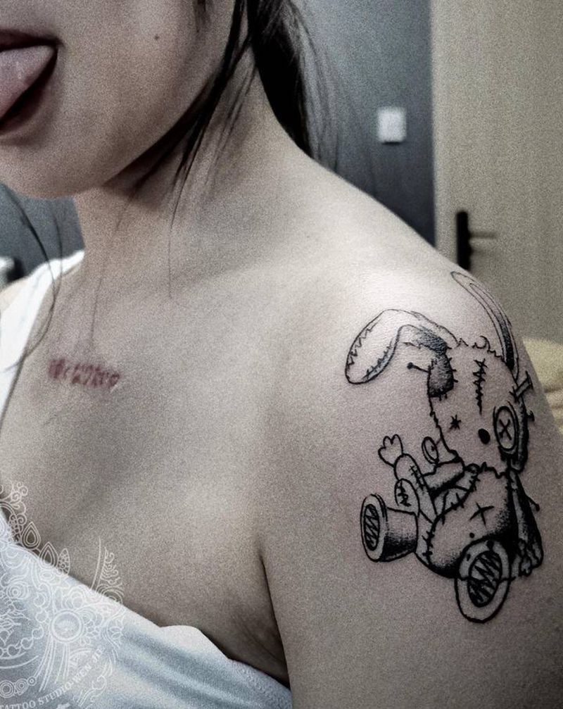 小遮盖纹身图片_手臂图腾几何纹身图案