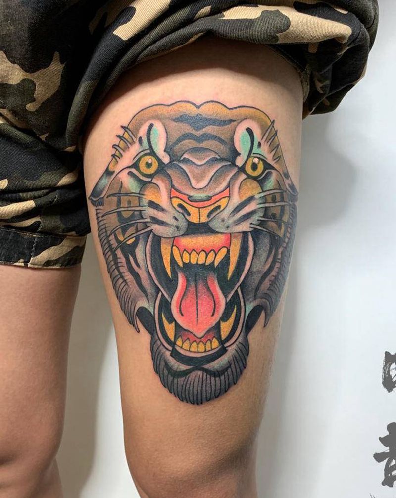 活动纹身图片_New School纹身图案