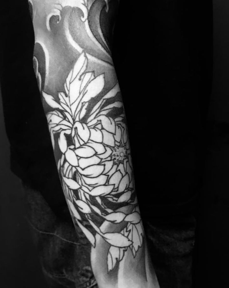 gfc纹身图片_手臂新传统纹身图案