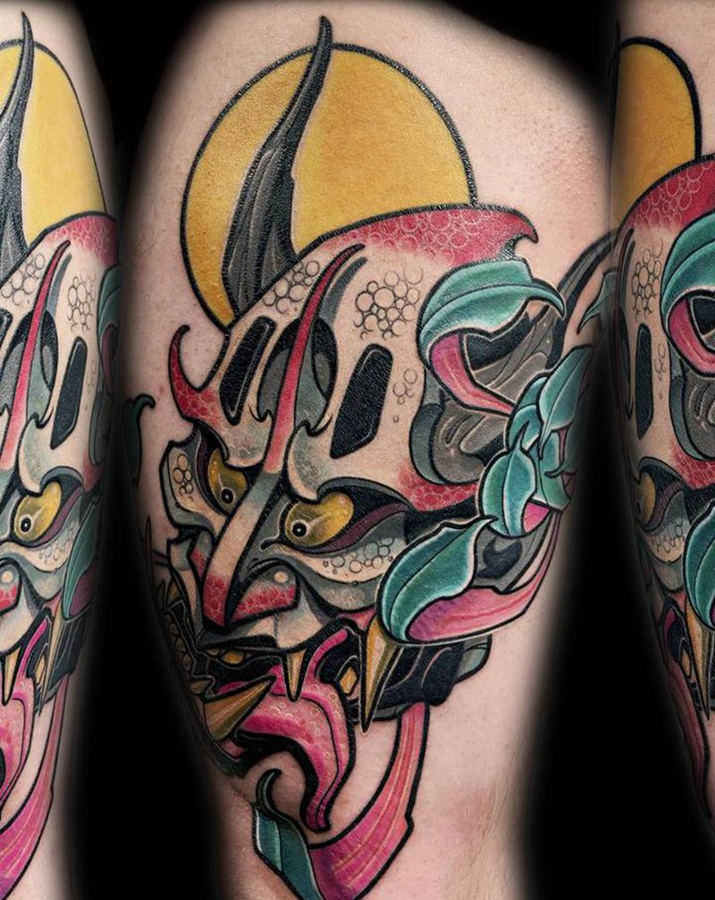 4年前的作品纹身图片_New School纹身图案