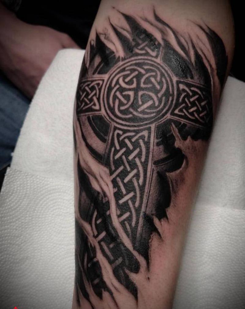 暗黑图腾纹身图片_图腾纹身图案