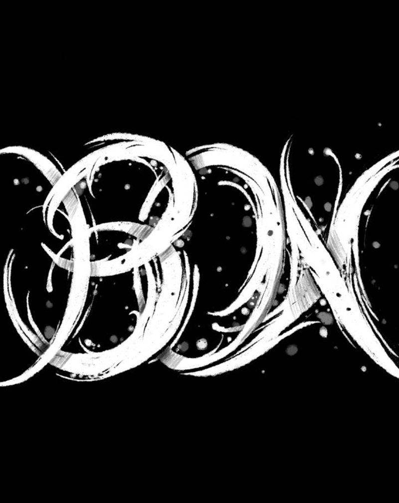 暗黑花体字纹身图片_手臂臀部花体字纹身图案