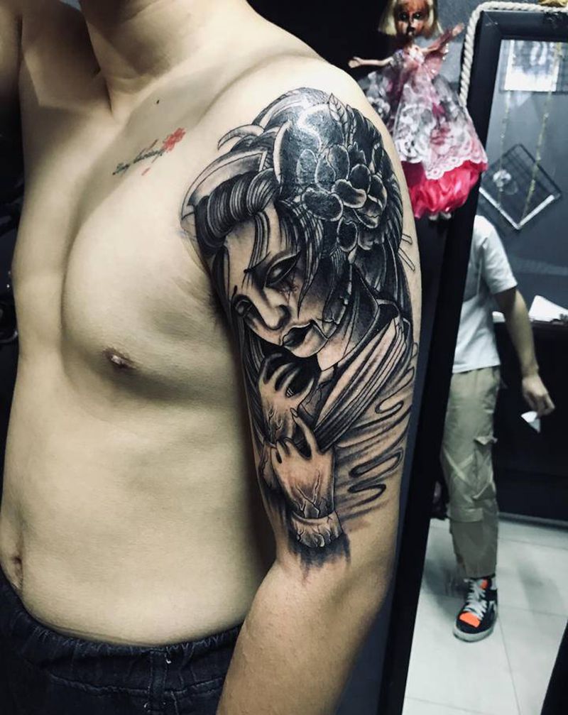 遮盖纹身图片_手臂遮盖纹身图案