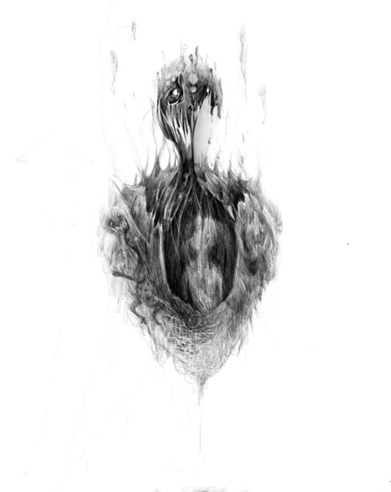 强心脏纹身图片_手臂欧美写实纹身图案