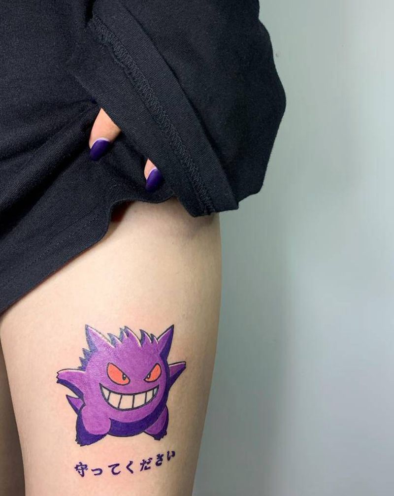 小耿鬼纹身图片_New School纹身图案