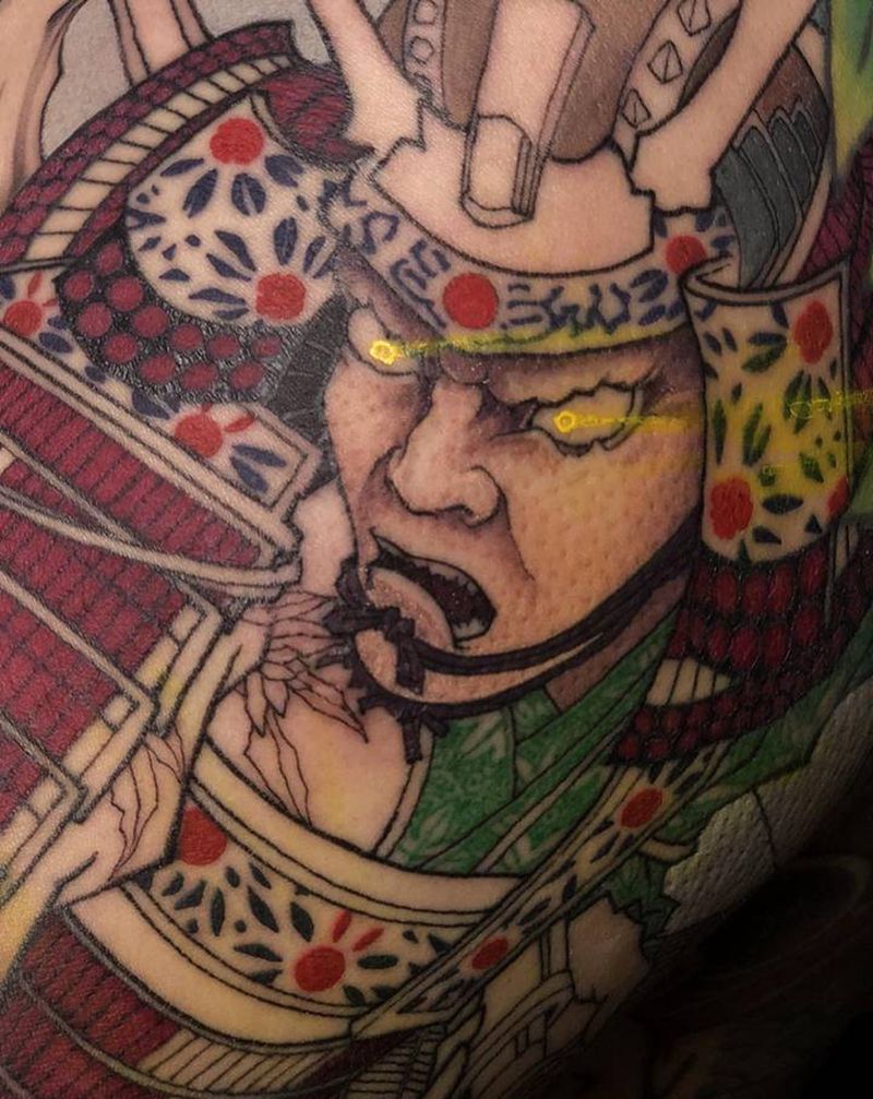 随手一擦赋予武士灵魂