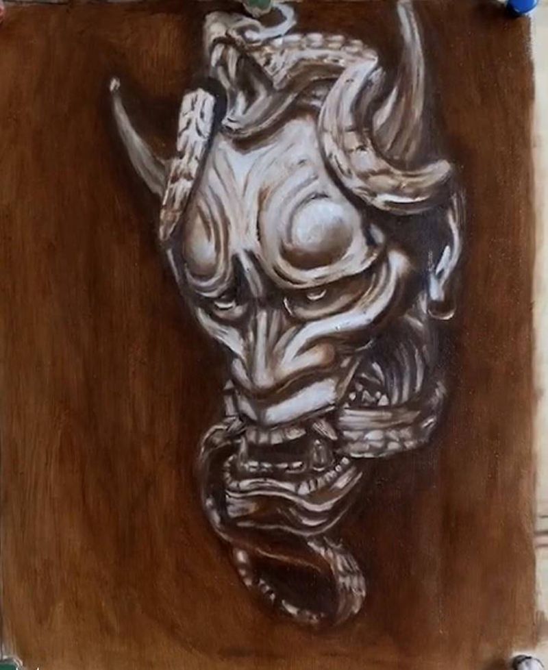 绘画作品纹身图片_欧美写实纹身图案