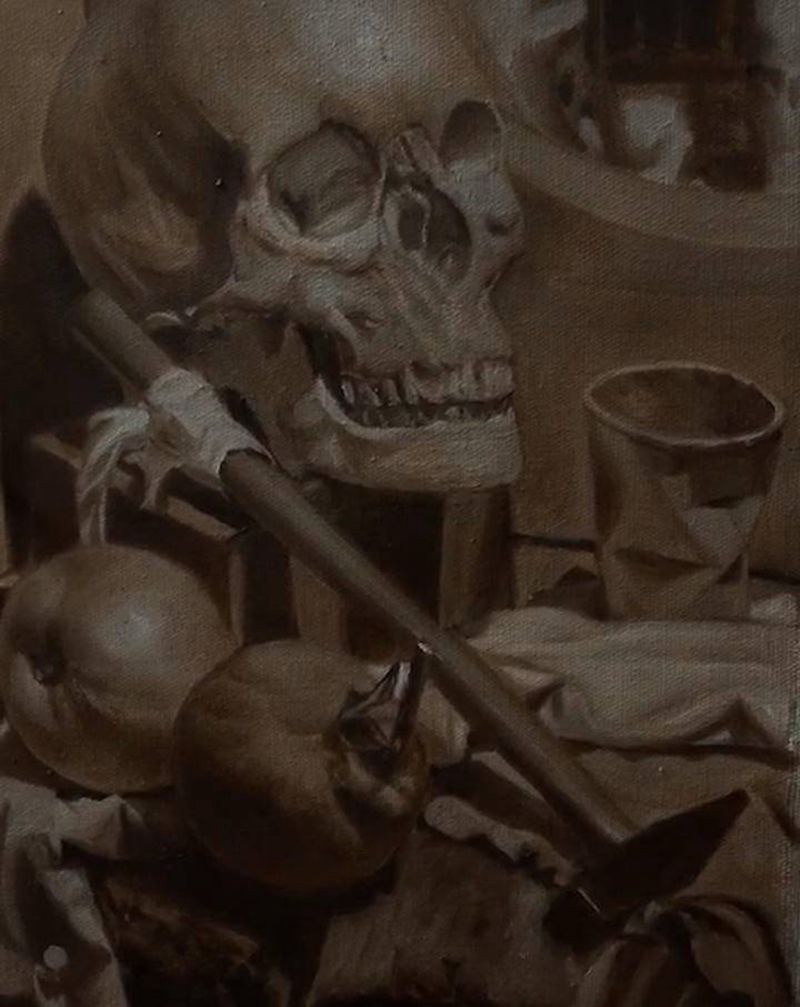 绘画作品纹身图片_欧美写实纹身图案