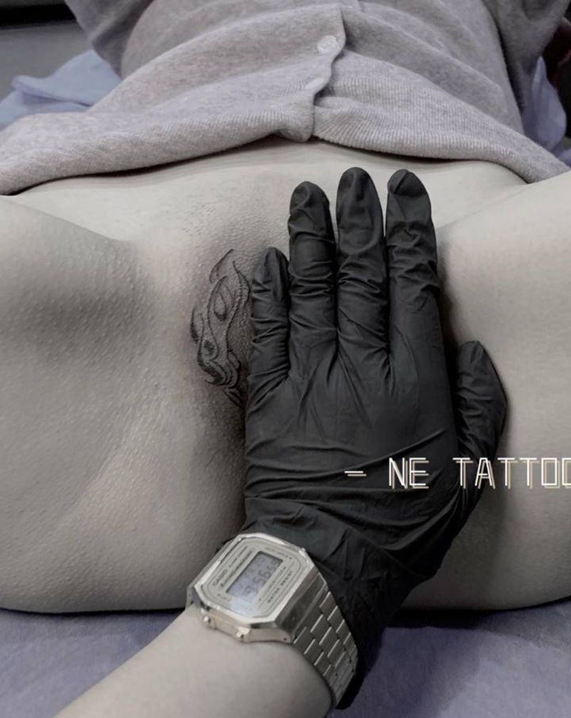 《私密部位》纹身图片_图腾纹身图案