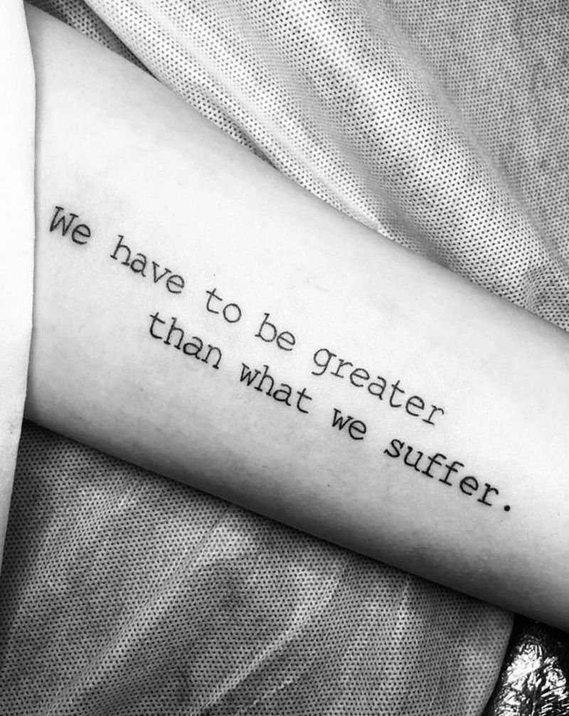 英文字母纹身图片_手臂英文纹身图案