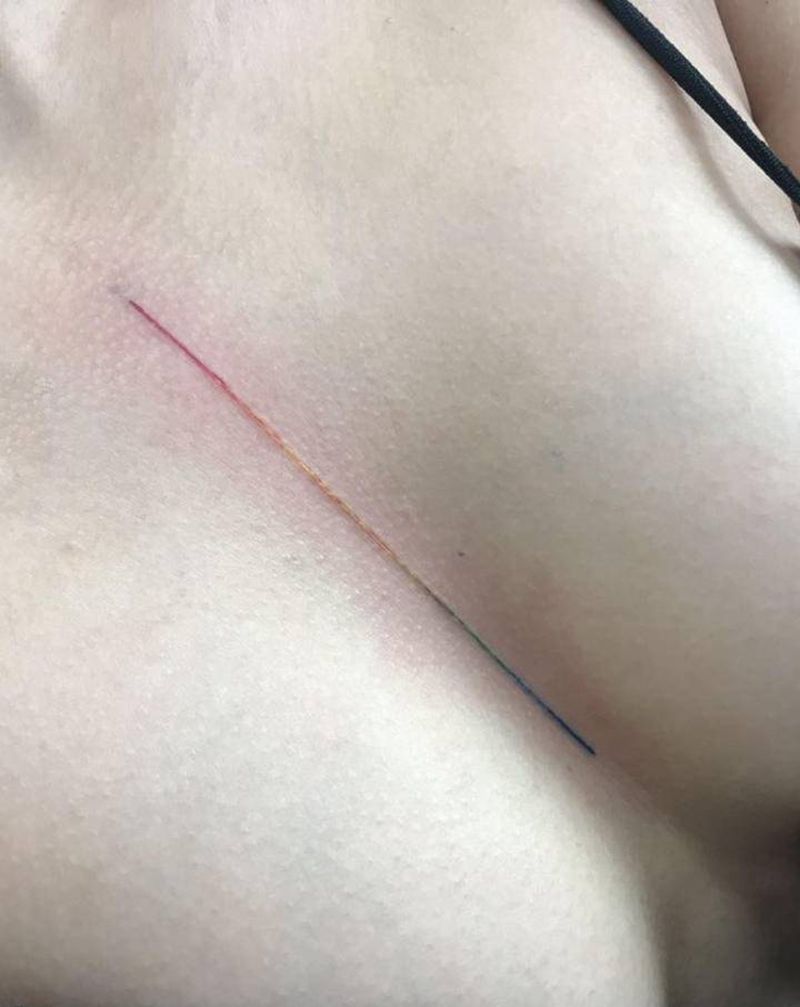 小清新纹身图片_手臂脚部纹身图案