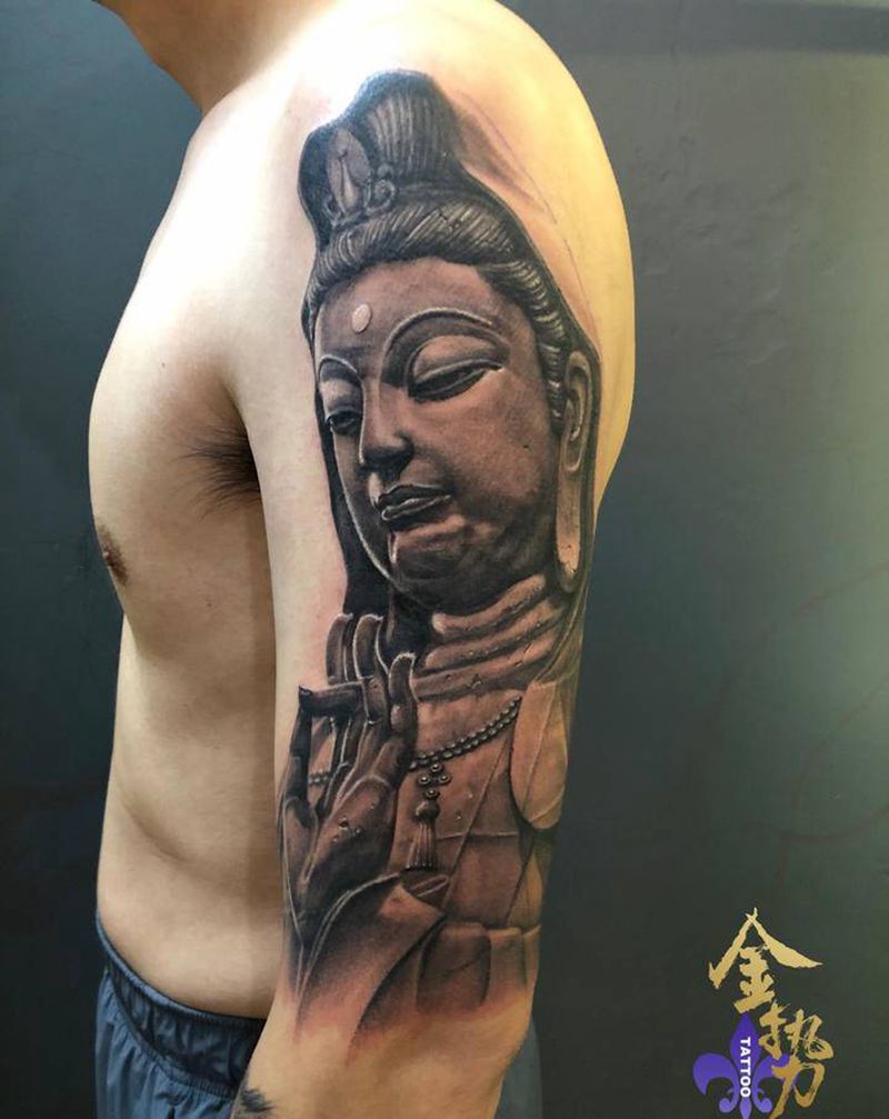 《心灯Ⅲ》纹身图片_手臂欧美写实纹身图案