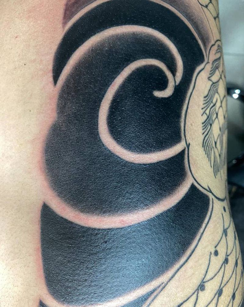 雾纹身图片_老传统纹身图案