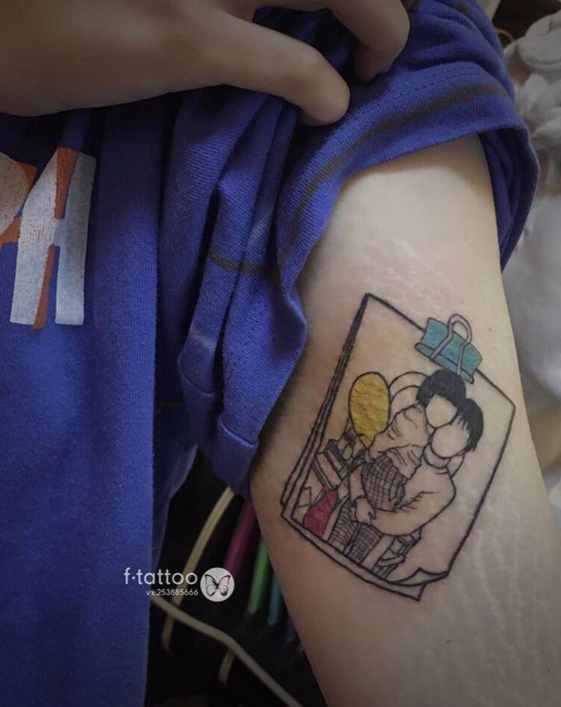 记录美好～纹身图片_手臂照片纹身图案