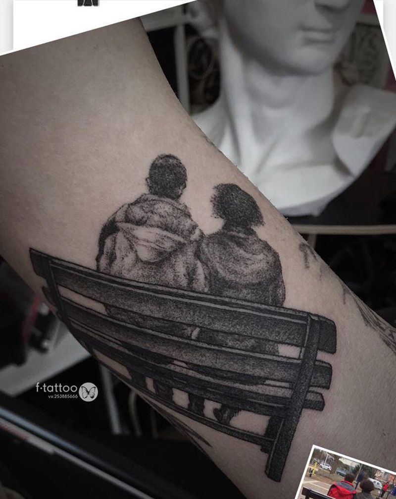 关爱.纹身图片_手臂照片小清新纹身图案