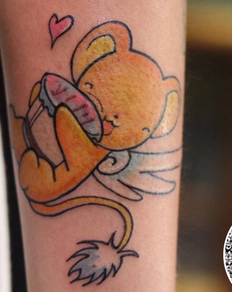 小熊纹身图片_手臂Old Schoolschool小图纹身图案