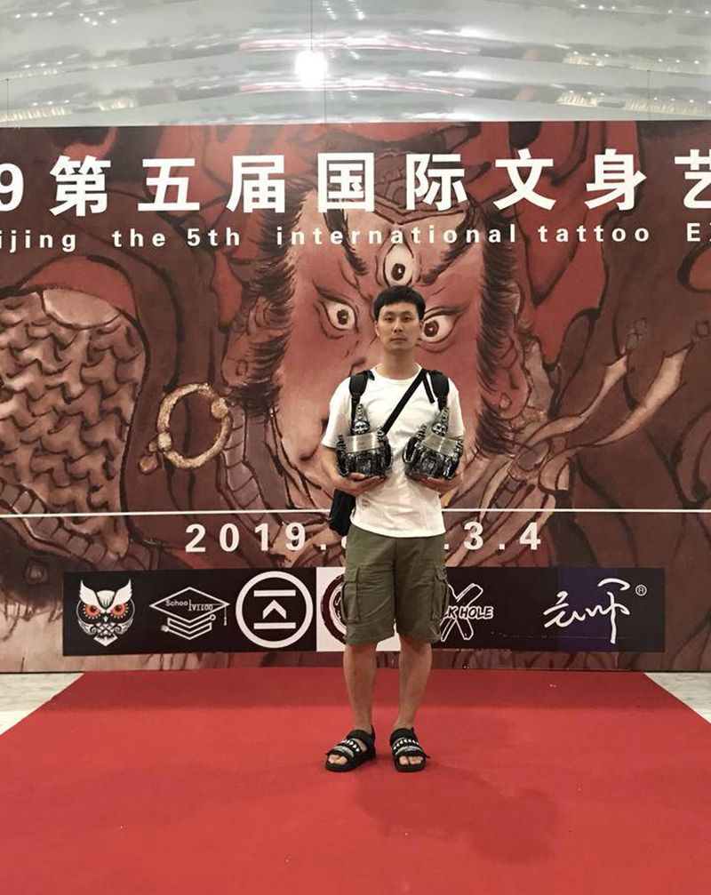 2019第五届北京纹身艺术节纹身图片_腿部纹身图案