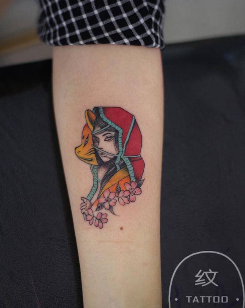 藏纹身图片_手臂纹身图案