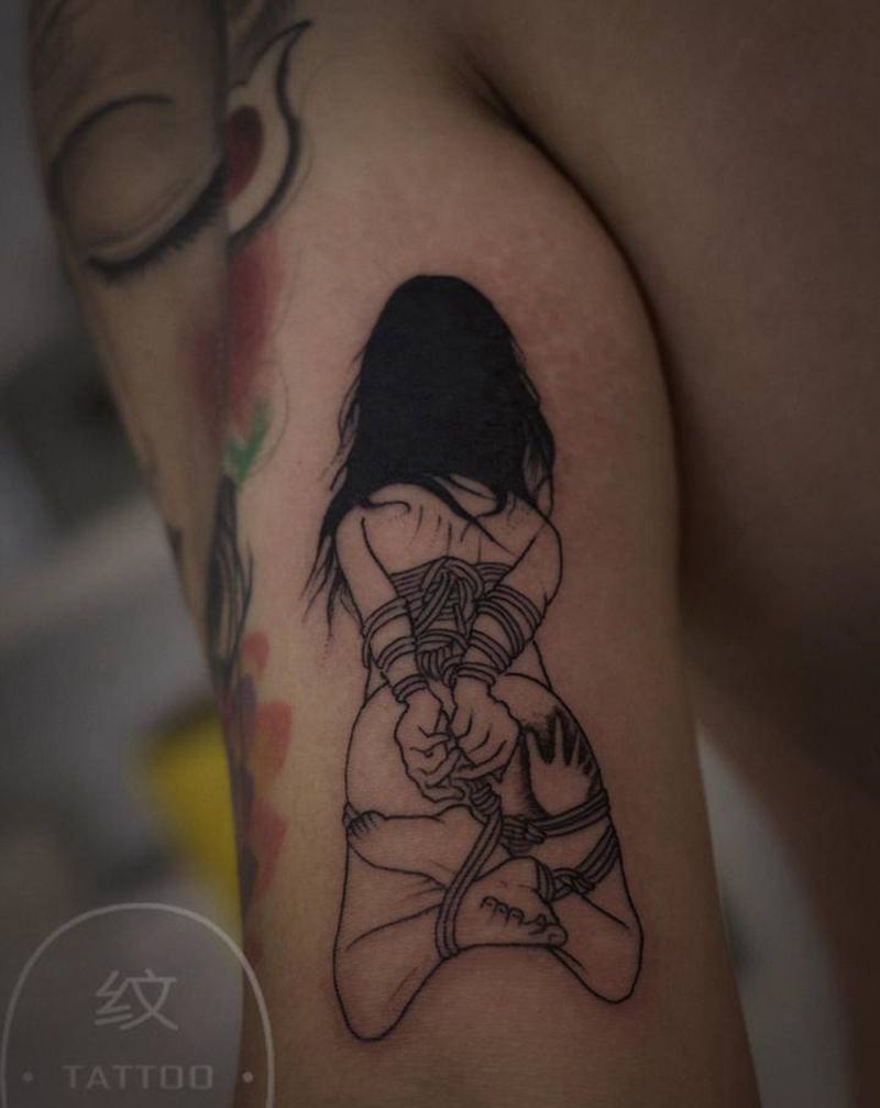 sm纹身图片_手臂纹身图案