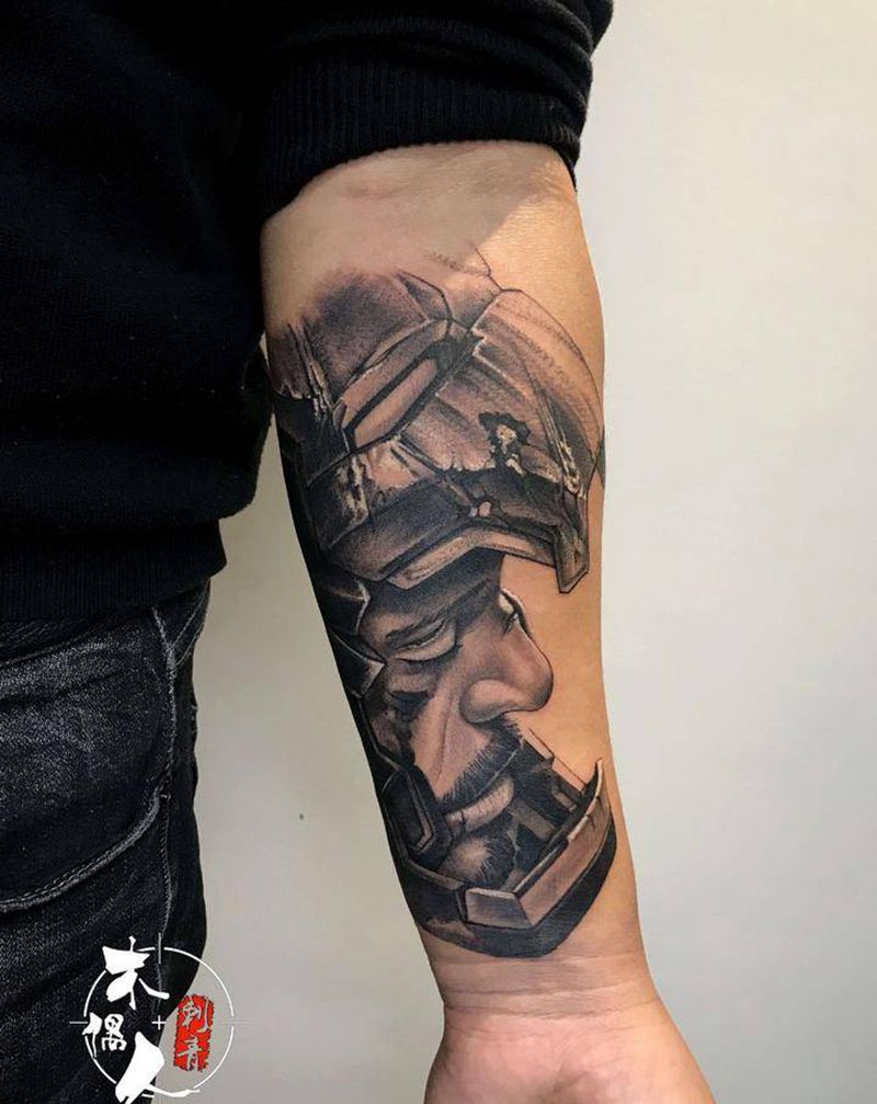 小刚纹身图片_手臂纹身图案