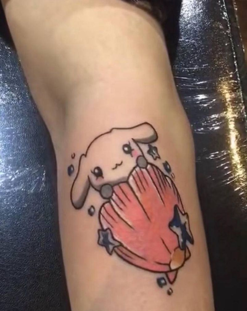 清新小图纹身图片_手臂Old School纹身图案