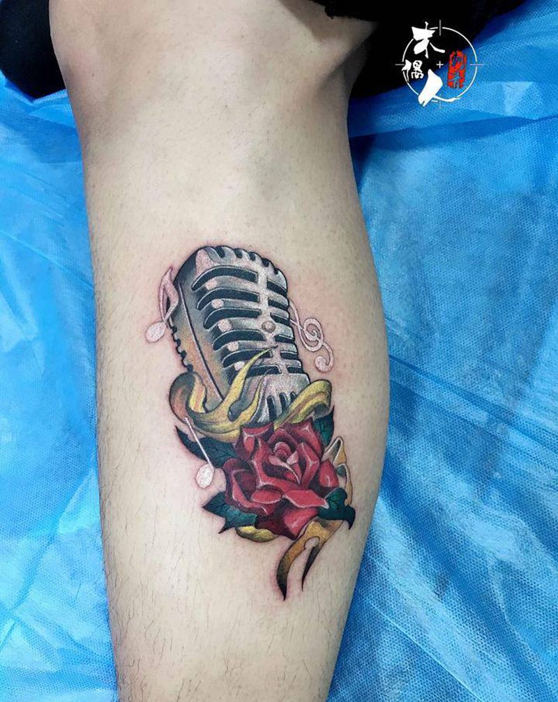 麦纹身图片_New School纹身图案