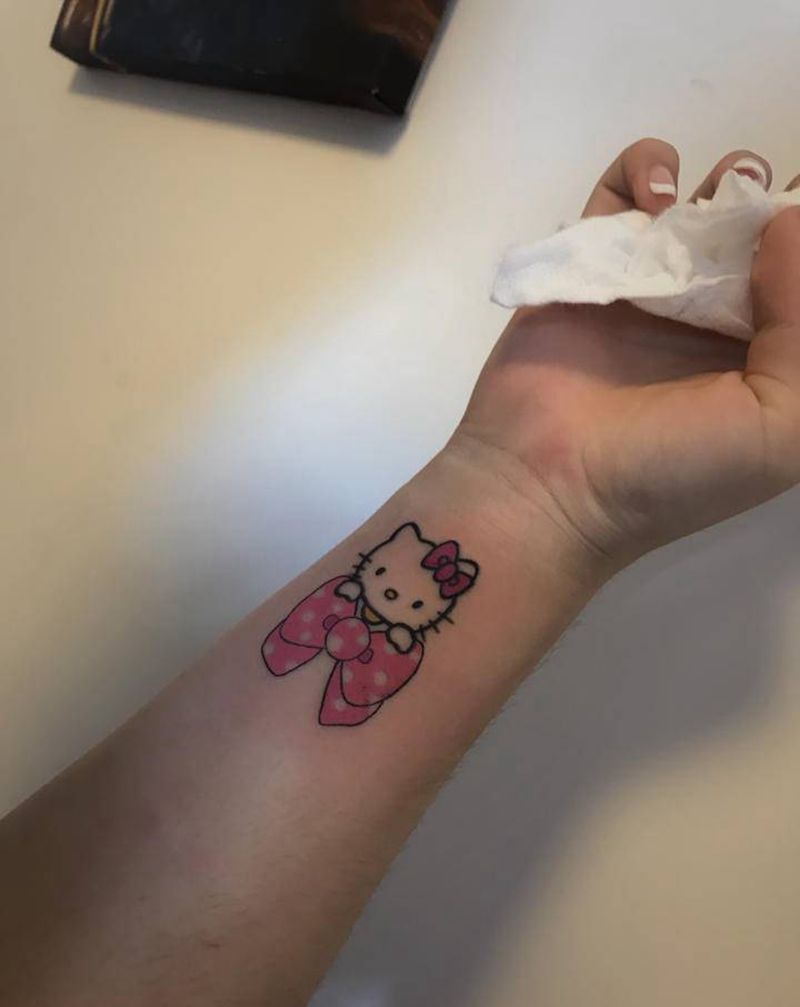 小清新纹身图片_手臂纹身图案