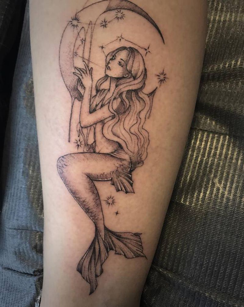 小图纹身图片_腿部纹身图案