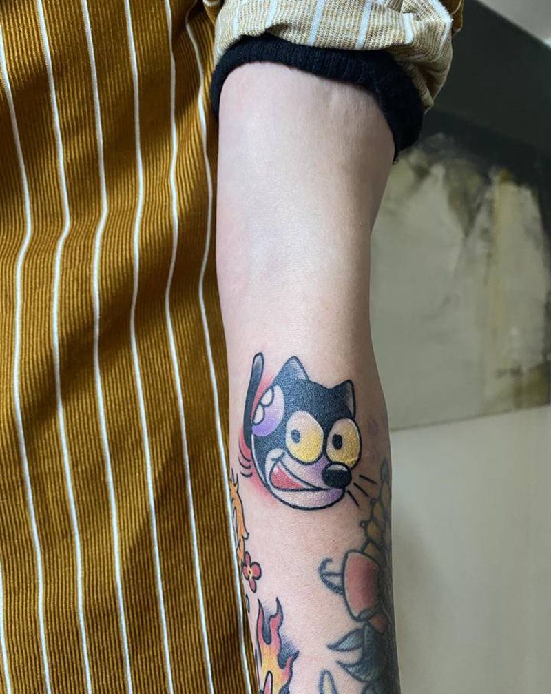 old school纹身图片_手臂Old School纹身图案