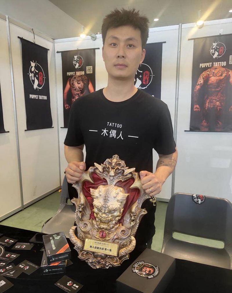 2020中国厦门纹身展纹身图片_腿部欧美写实纹身图案