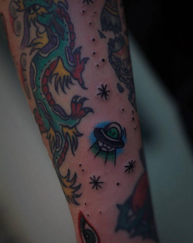 old school纹身图片_手臂Old School纹身图案