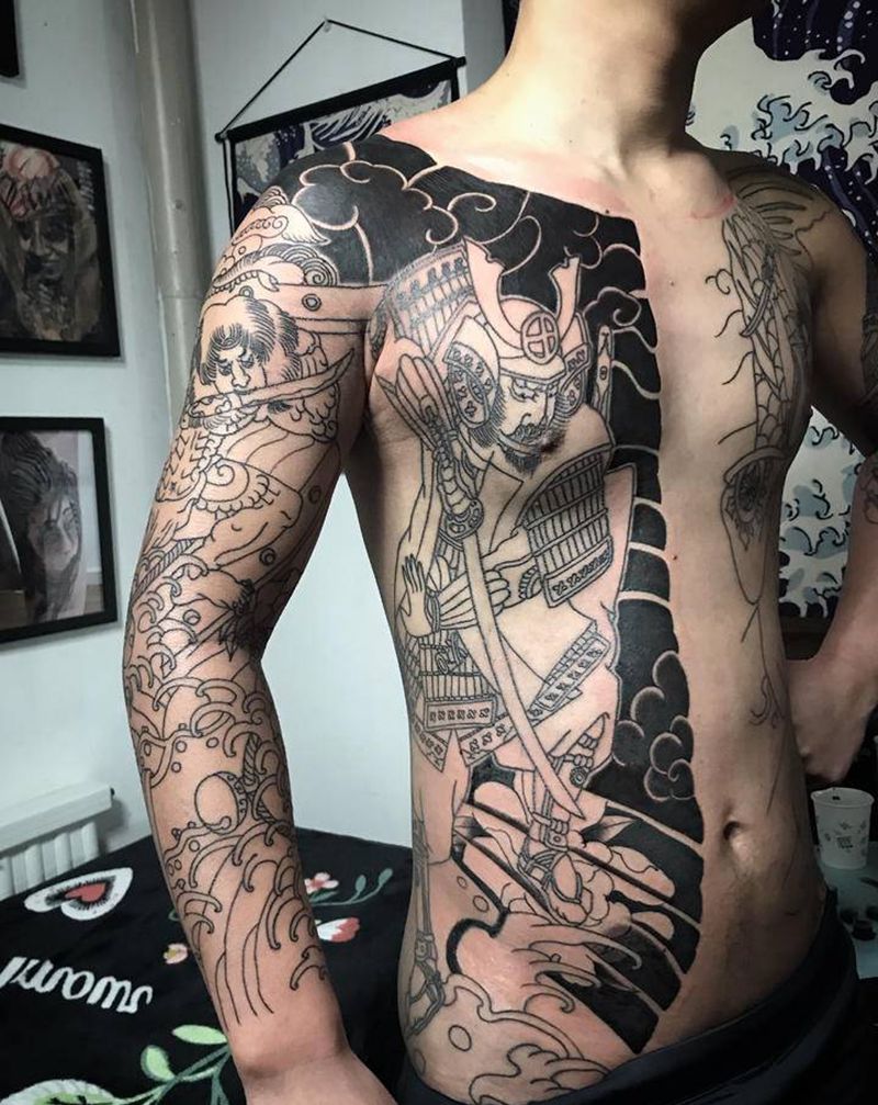 未完待续纹身图片_老传统纹身图案