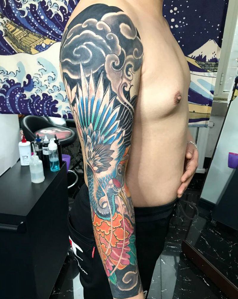 我的作品  未完待续纹身图片_手臂新传统纹身图案