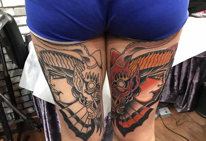 未完待续纹身图片_Old School纹身图案