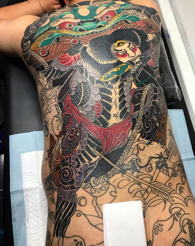 未完待续纹身图片_老传统纹身图案