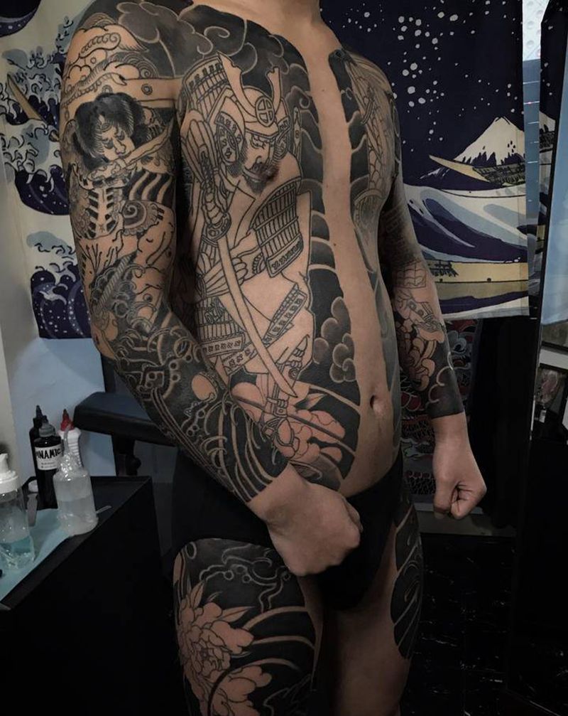 连续做了7天纹身图片_老传统纹身图案