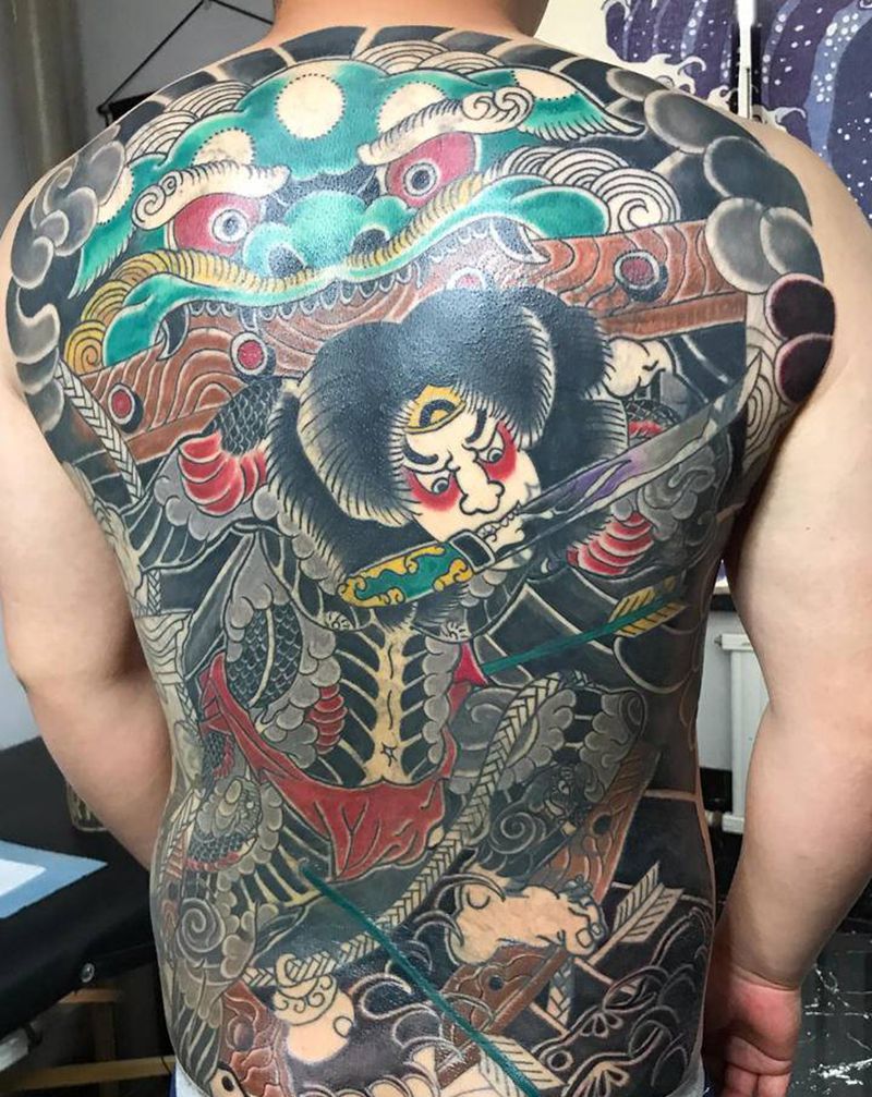 遮盖作品 未完待续纹身图片_老传统纹身图案